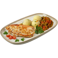 Punjeni-pileci-file_pire-umak-grasak_restoran-Cassandra
