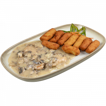 Pureći medaljoni u umaku od šampinjona_restoran Cassandra