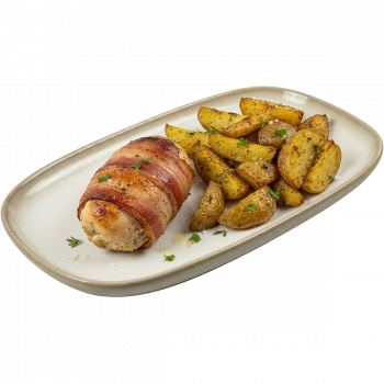 Rolana-piletina-s-pancetom_pekarski-krumpir_restoran-Cassandra