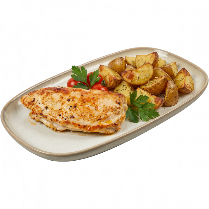 Punjeni-pileci-file_peceni-krumpir_restoran-Cassandra