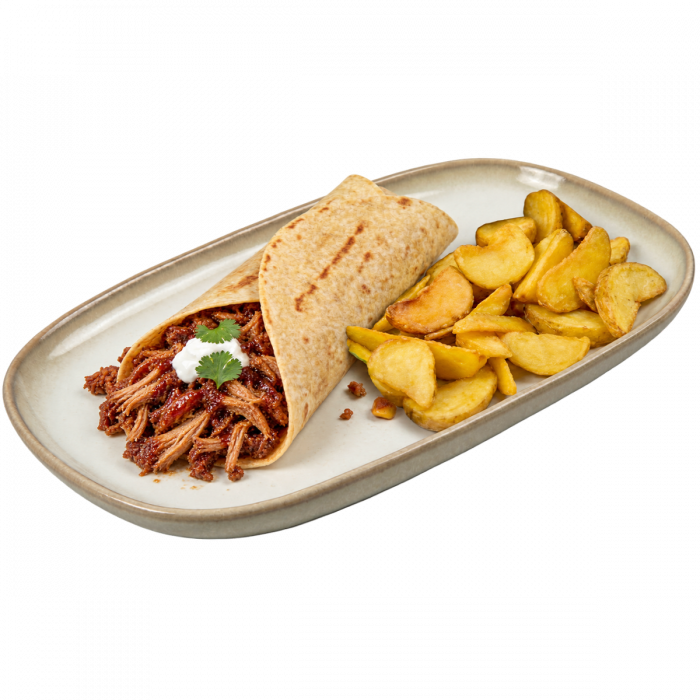 pulled pork tortilja_krumpir_ladjice_restoran-Cassandra