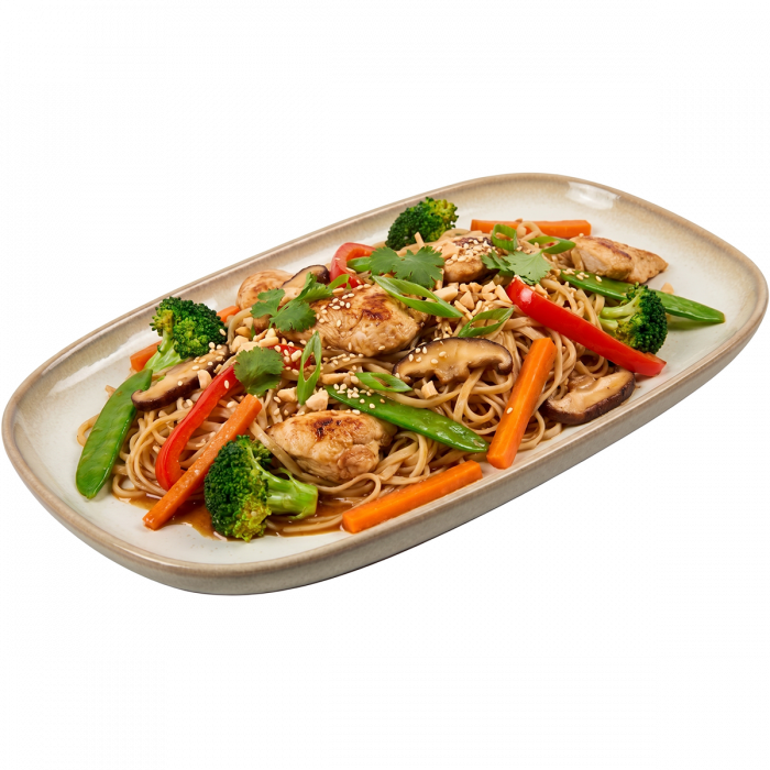 stir fry piletina s rizinim rezancima_restoran cassandra